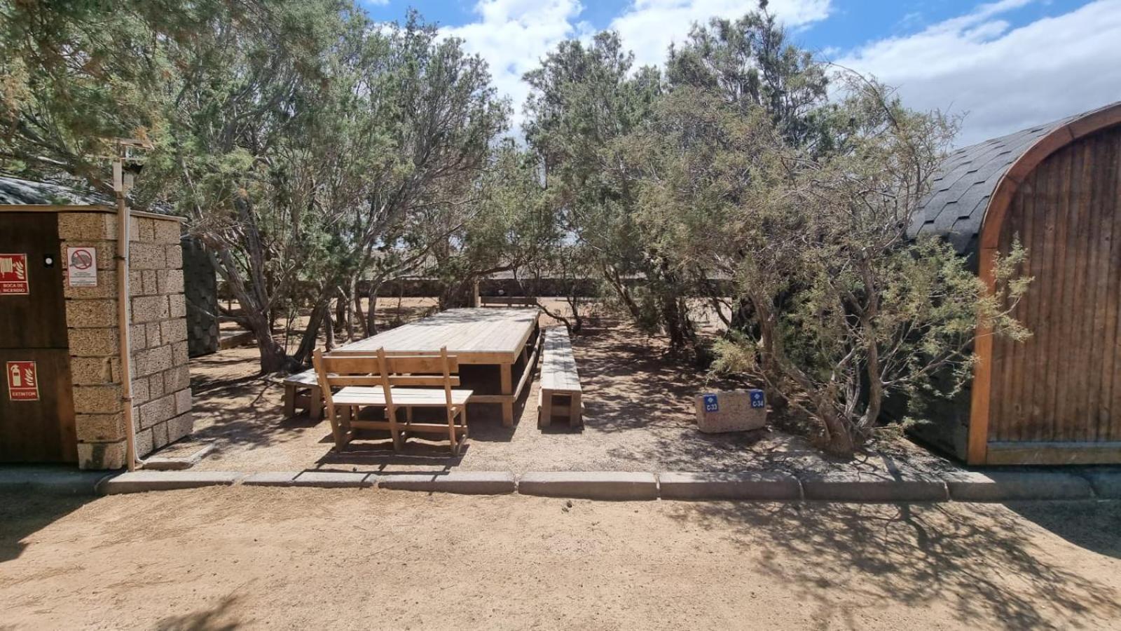 Camping Montana Roja Hotel El Médano Екстериор снимка